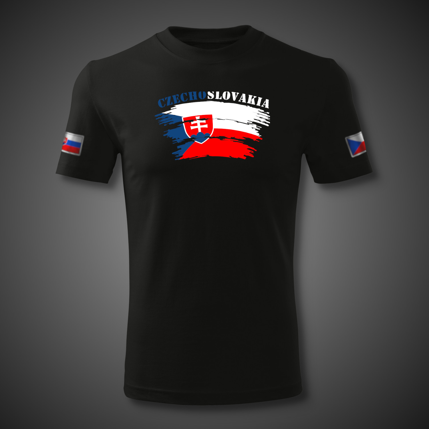 CZECHOSLOVAKIA FOREVER II - pánské tričko černé