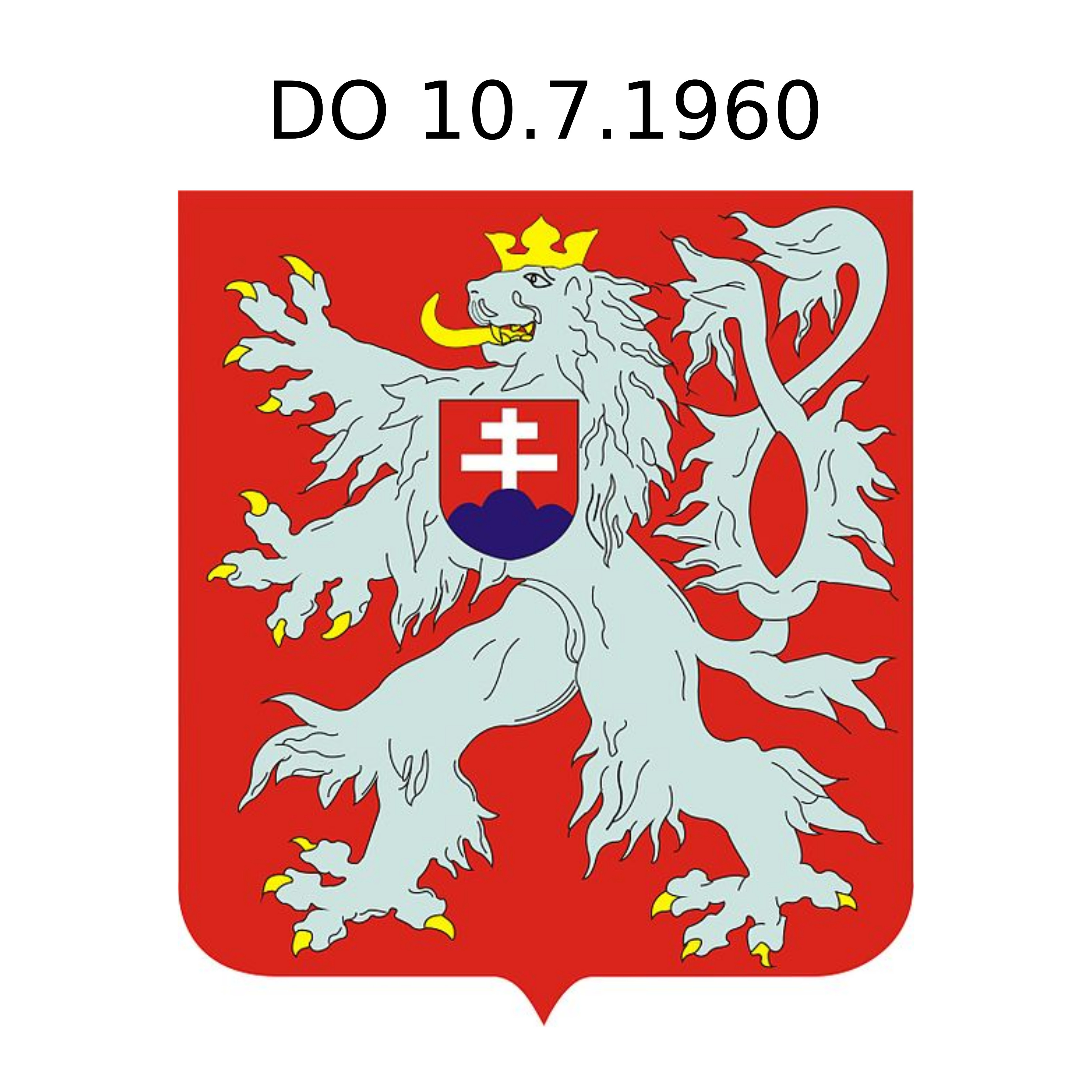 ČESKOSLOVENSKO - do 10.7.1960