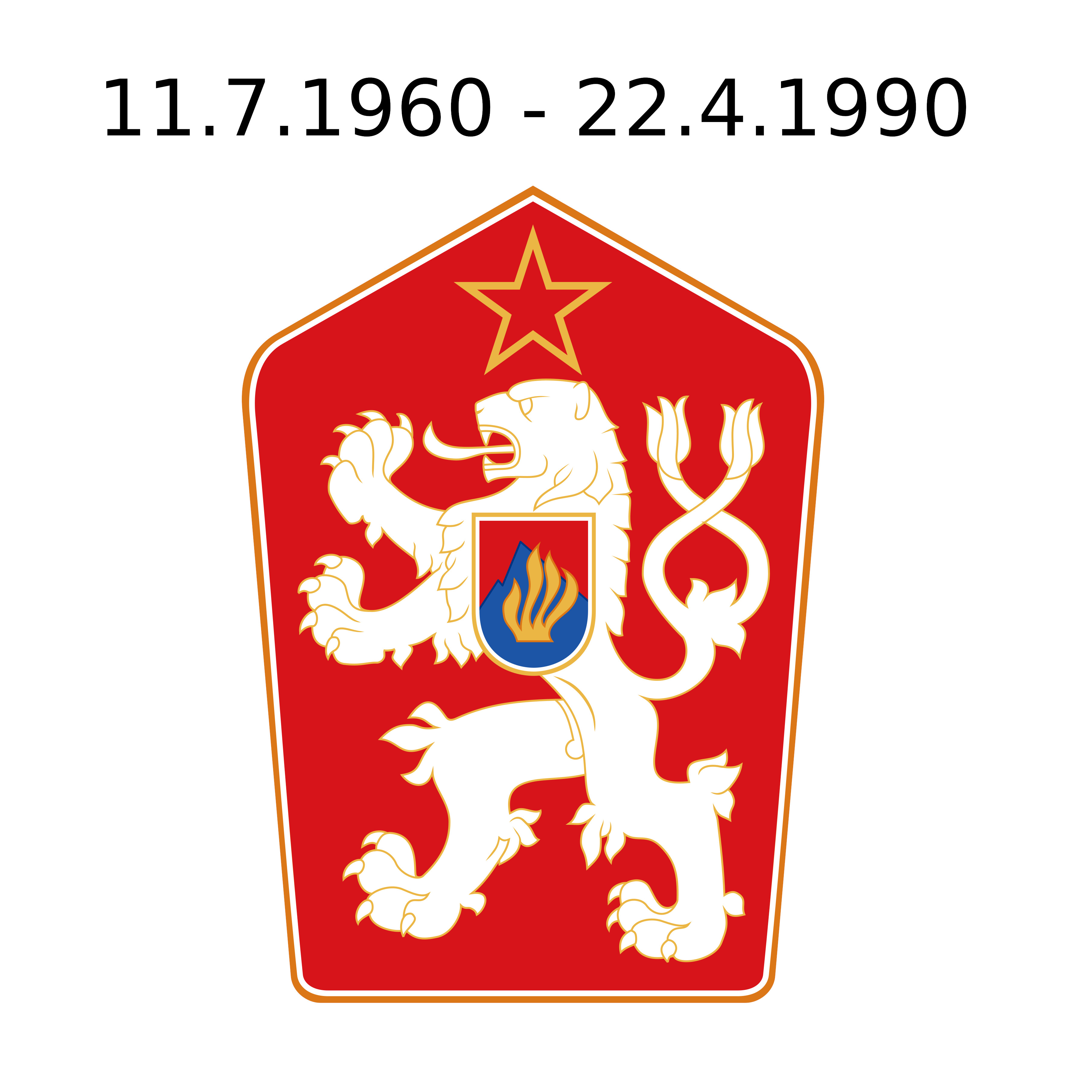 ČSSR - od 1960 do 1990 